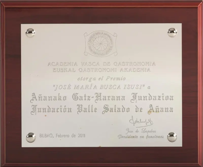 Premios de la Academia Vasca de Gastronomía